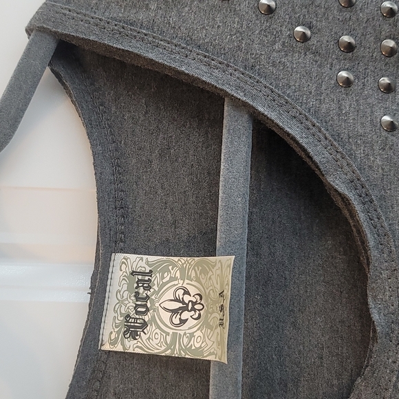 NWOT VOCAL Studded Tank Size XL - Picture 5 of 10